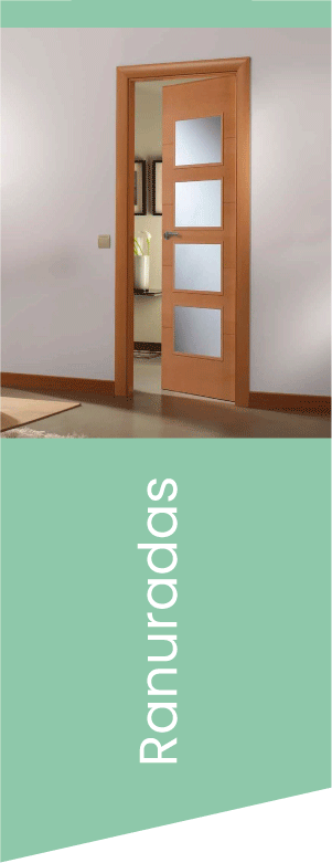 Puertas MDT Ranuradas