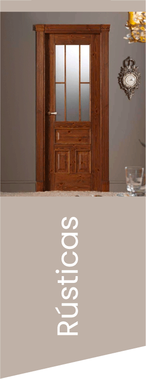 Puertas MDT Rústicas